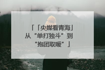 「央媒看青海」从“单打独斗”到“抱团取暖”
