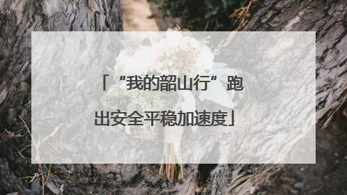 “我的韶山行”跑出安全平稳加速度