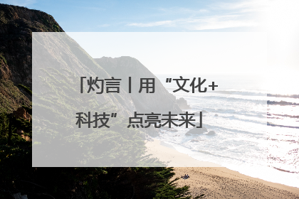 灼言丨用“文化+科技”点亮未来