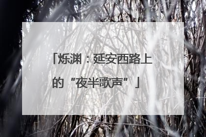 烁渊：延安西路上的“夜半歌声”