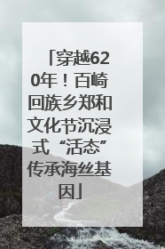 穿越620年！百崎回族乡郑和文化节沉浸式“活态”传承海丝基因