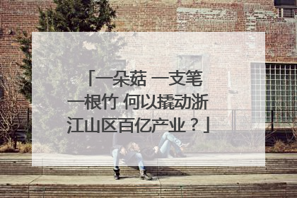 一朵菇 一支笔 一根竹 何以撬动浙江山区百亿产业？