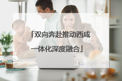 双向奔赴推动西咸一体化深度融合