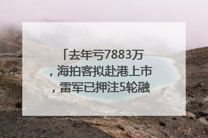 去年亏7883万，海拍客拟赴港上市，雷军已押注5轮融资｜IPO直通车