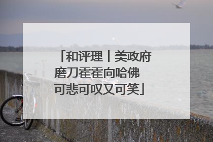 和评理丨美政府磨刀霍霍向哈佛 可悲可叹又可笑
