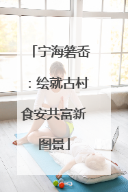 宁海箬岙：绘就古村食安共富新图景