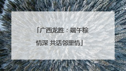广西龙胜：端午粽情深 共话邻里情