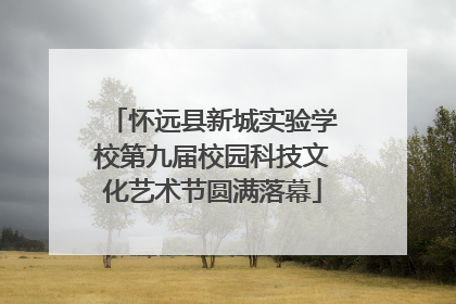 怀远县新城实验学校第九届校园科技文化艺术节圆满落幕