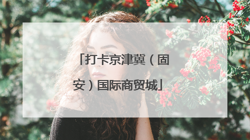 打卡京津冀（固安）国际商贸城