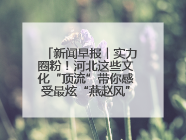 新闻早报丨实力圈粉！河北这些文化“顶流”带你感受最炫“燕赵风”；云端比高下，京津冀风筝高手“花式炫技”>>