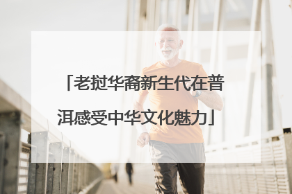 老挝华裔新生代在普洱感受中华文化魅力