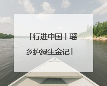 行进中国丨瑶乡护绿生金记