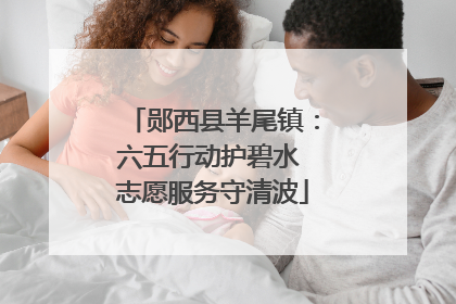 郧西县羊尾镇：六五行动护碧水 志愿服务守清波