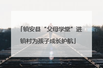 镇安县“父母学堂”进镇村为孩子成长护航