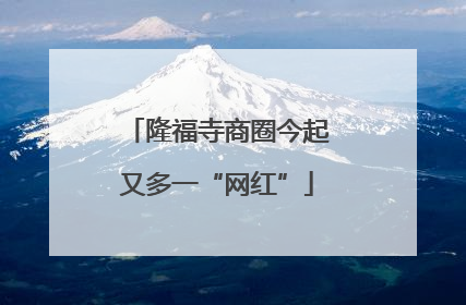 隆福寺商圈今起又多一“网红”
