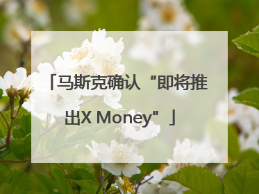马斯克确认“即将推出X Money”