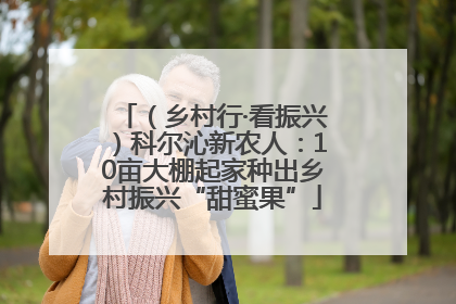 （乡村行·看振兴）科尔沁新农人：10亩大棚起家种出乡村振兴“甜蜜果”