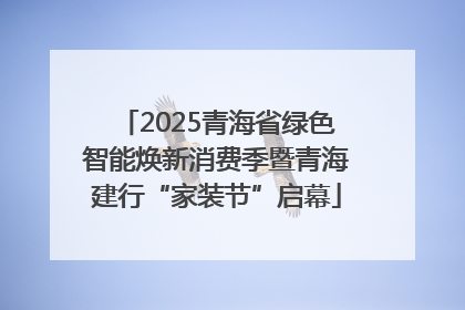2025青海省绿色智能焕新消费季暨青海建行“家装节”启幕
