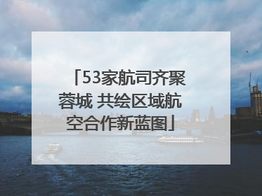 53家航司齐聚蓉城 共绘区域航空合作新蓝图